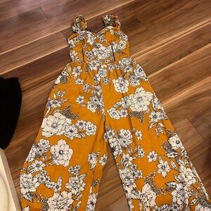 Size small one piece floral jumper